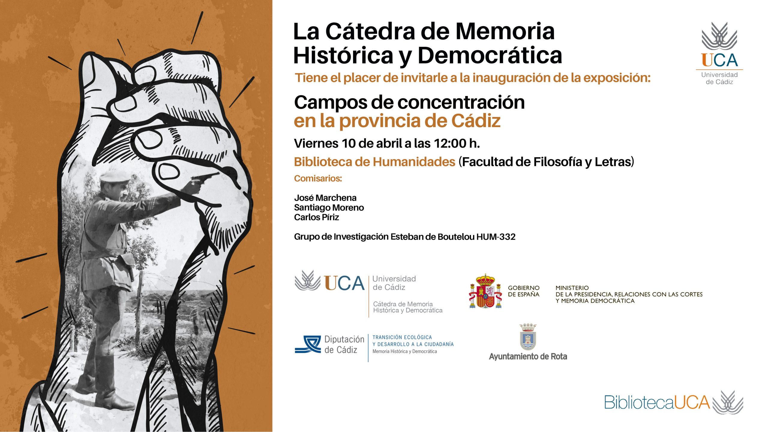 Exposición Campos de concentración en la Provincia de Cádiz